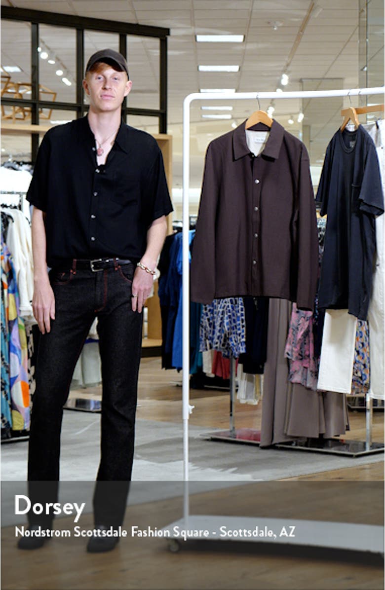 Snap-Up Wool Jacket, sales video thumbnail