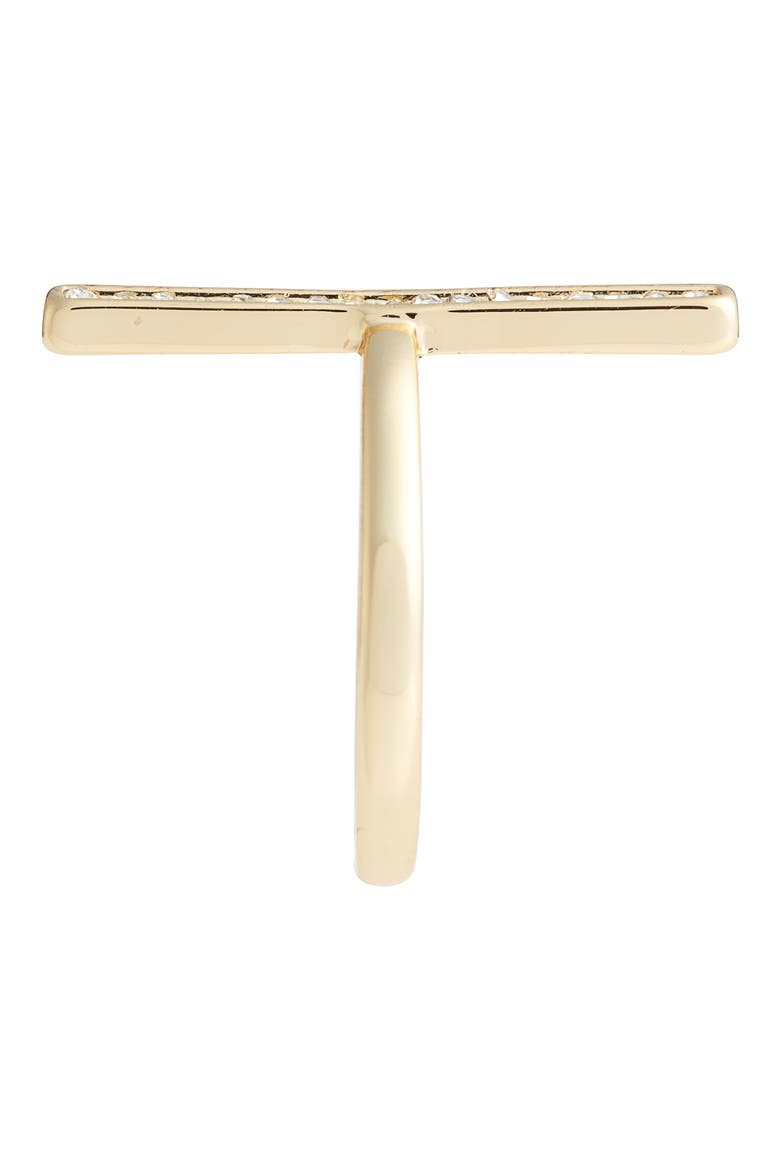 Cross Me Ring, Alternate, color, GOLD