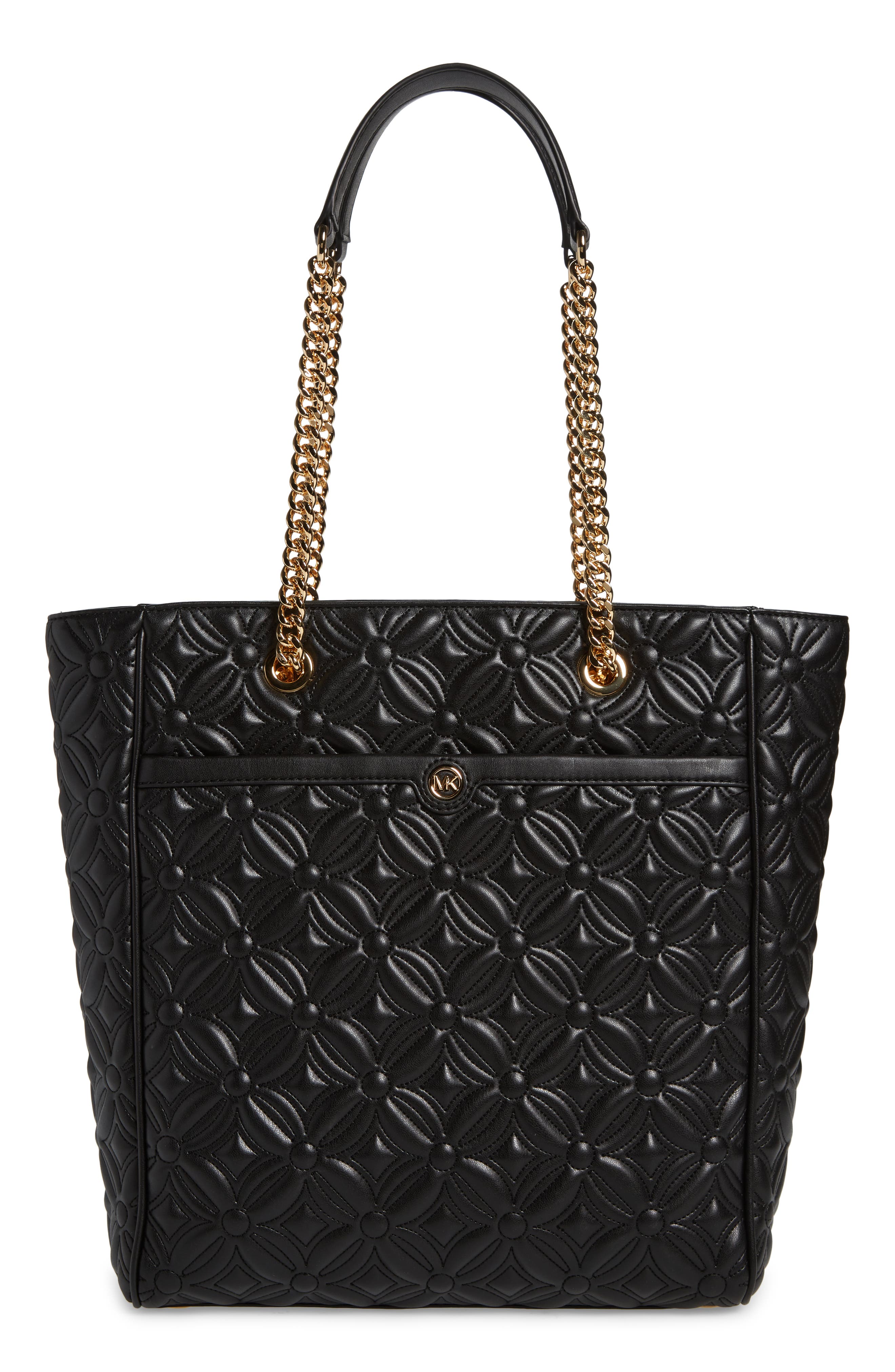 MICHAEL Michael Kors Large Blaire North/South Chain Tote, Main, color, 