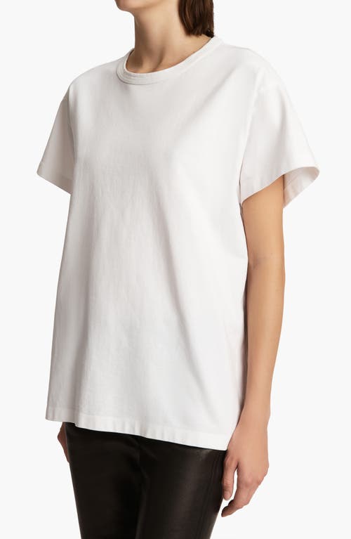 Shop Khaite Maeve T-shirt In White