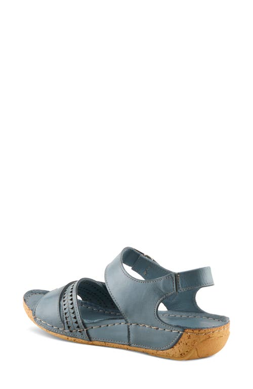 Spring Step Galaire Sandal In Blue