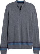 Robert Barakett Rockingham Half Zip Sweater