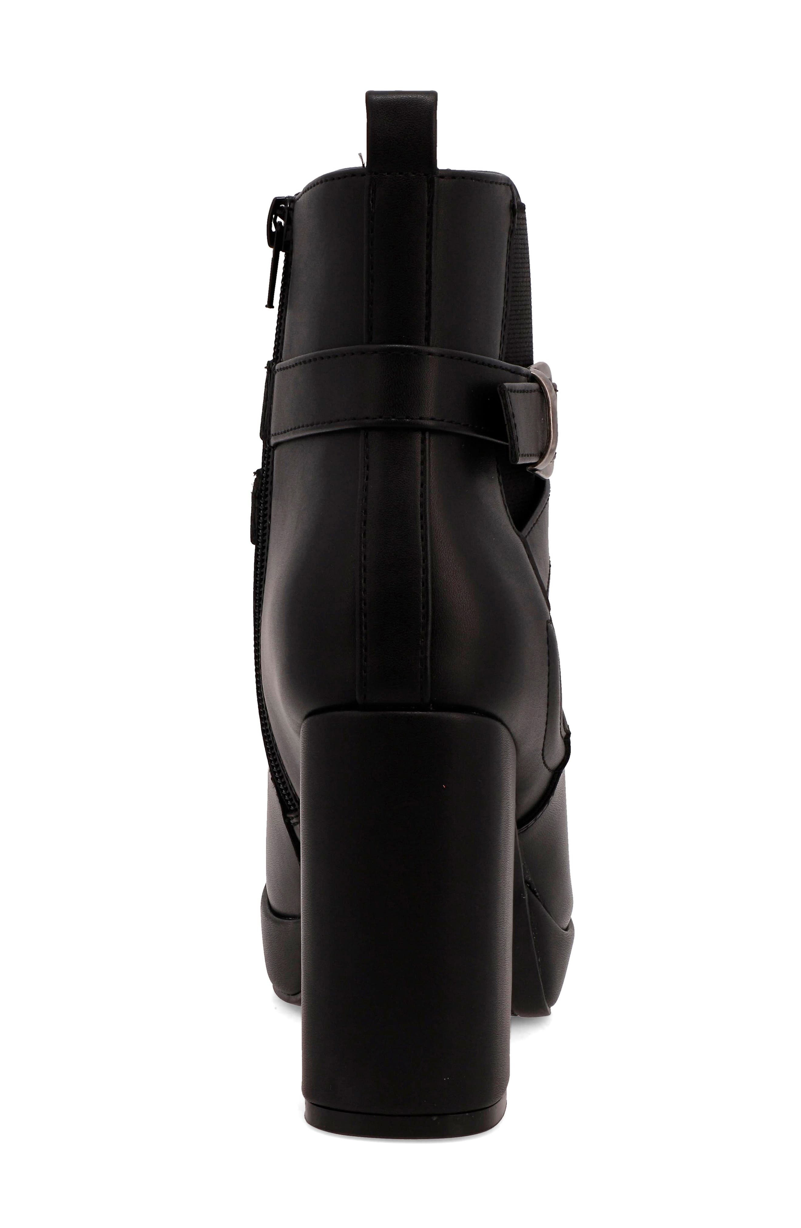 MIA Esther Block Heel Platform Bootie, Alternate, color, 