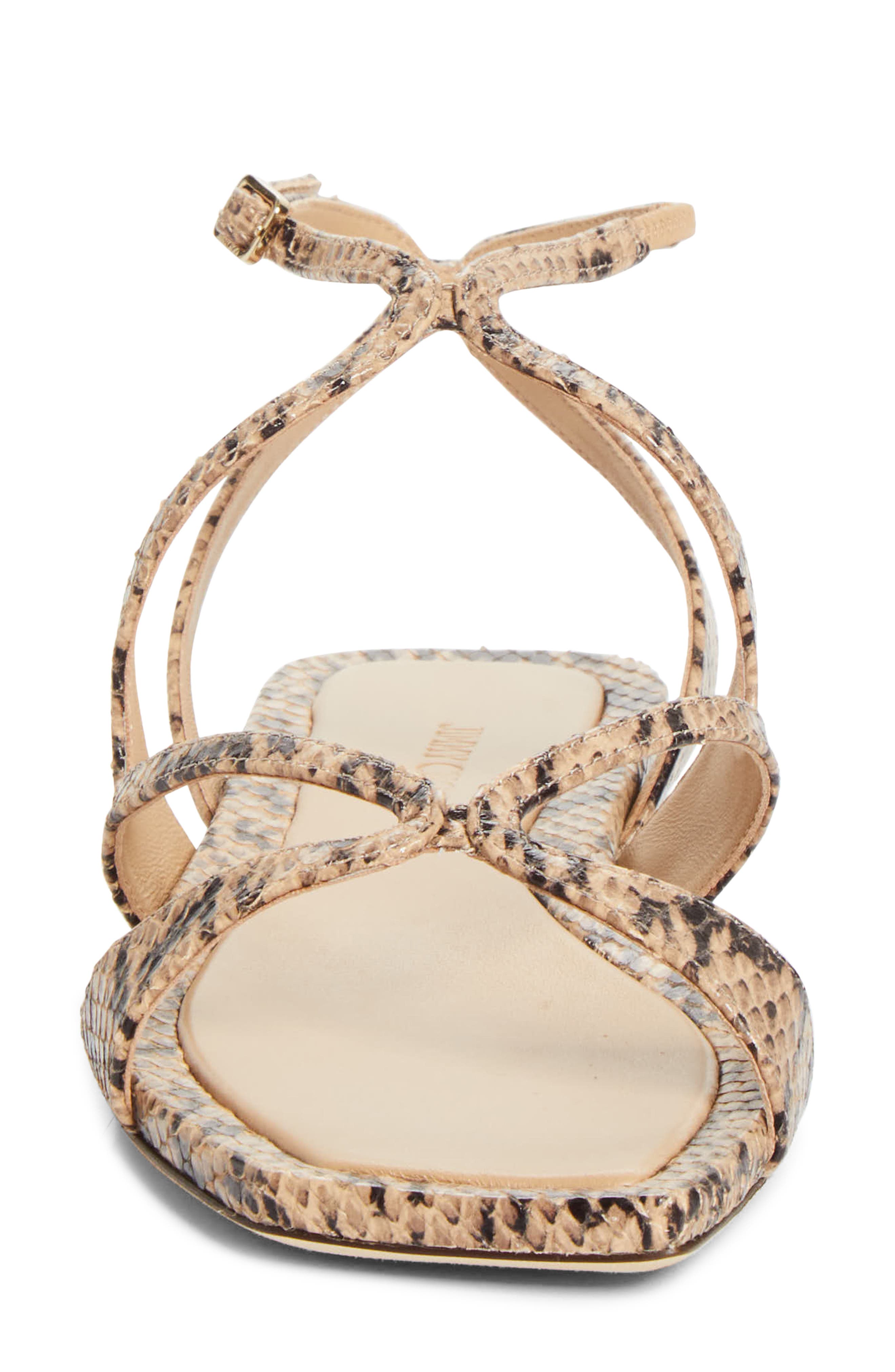 Jimmy Choo Ayla Strappy Sandal, Alternate, color, Chai