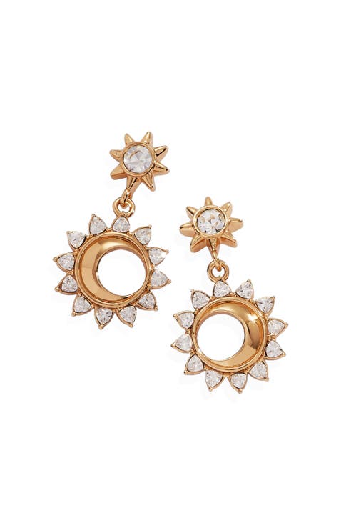 Crystal Celestial Drop Earrings