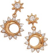 Alex and Ani Crystal Celestial Drop Earrings