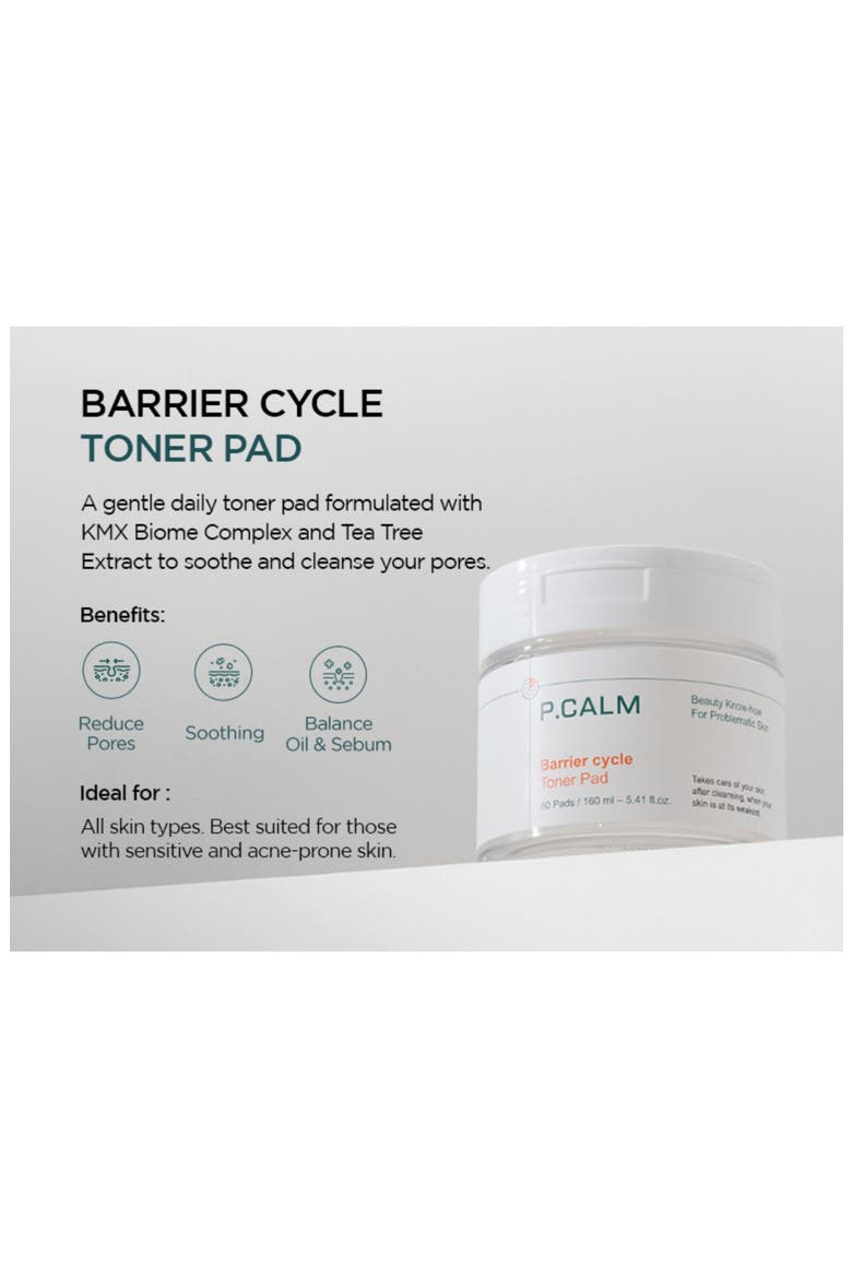 Barrier Cycle Toner Pad, Alternate, color, NO COLOR