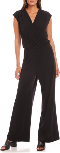 Travel Jersey Sleeveless Jumpsuit