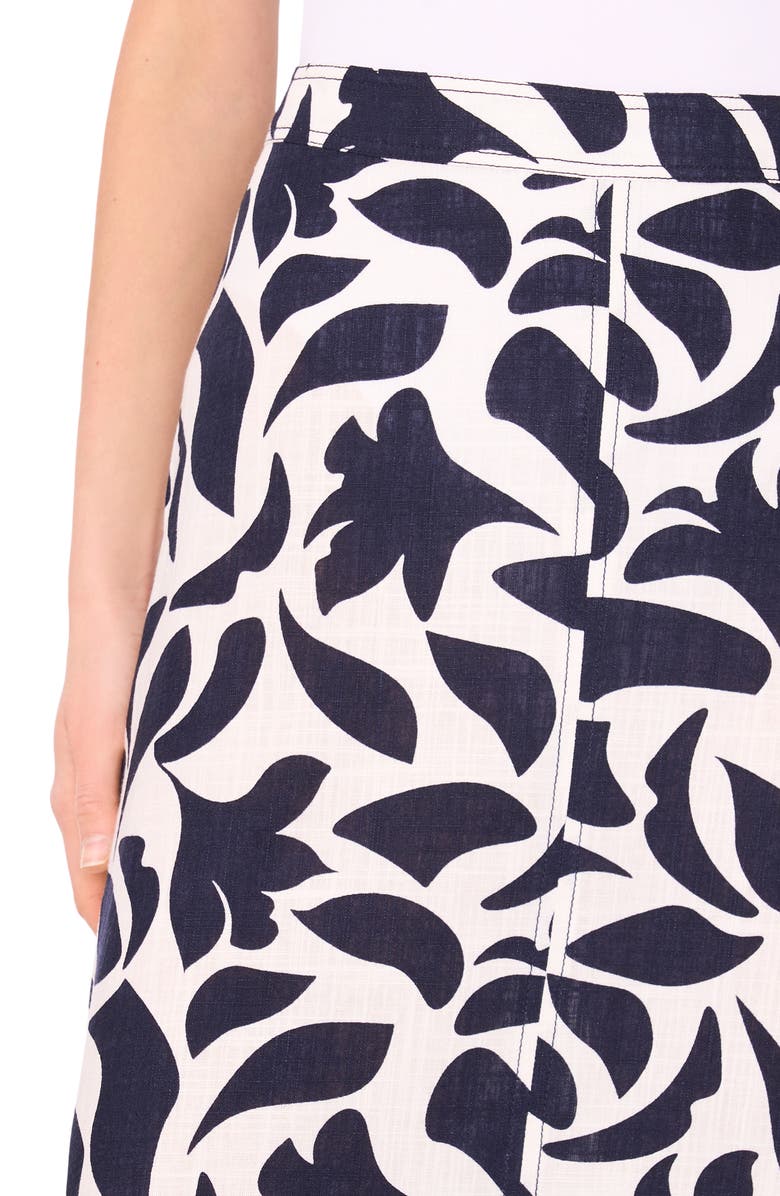 CeCe High Waist Maxi Skirt, Alternate, color, Classic Navy