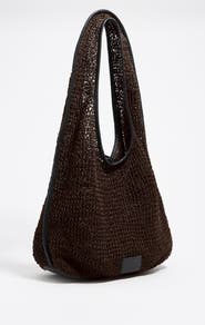 Bimba y Lola Plaited Paper Shoulder Bag