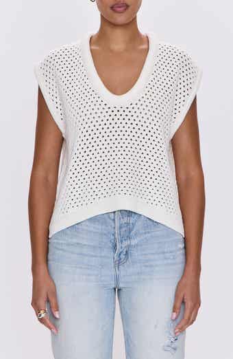 Pistola Beck Open Stitch Short Sleeve Sweater