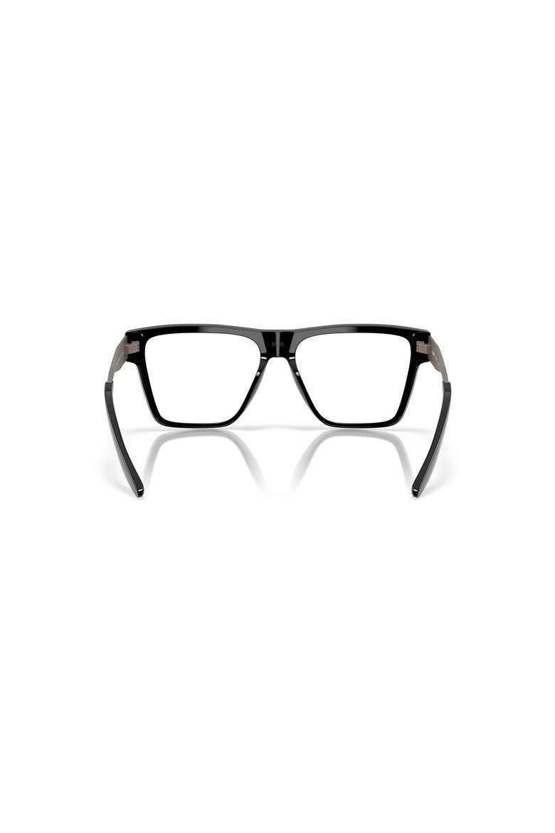 57mm Square optical glasses, Alternate, color, Black