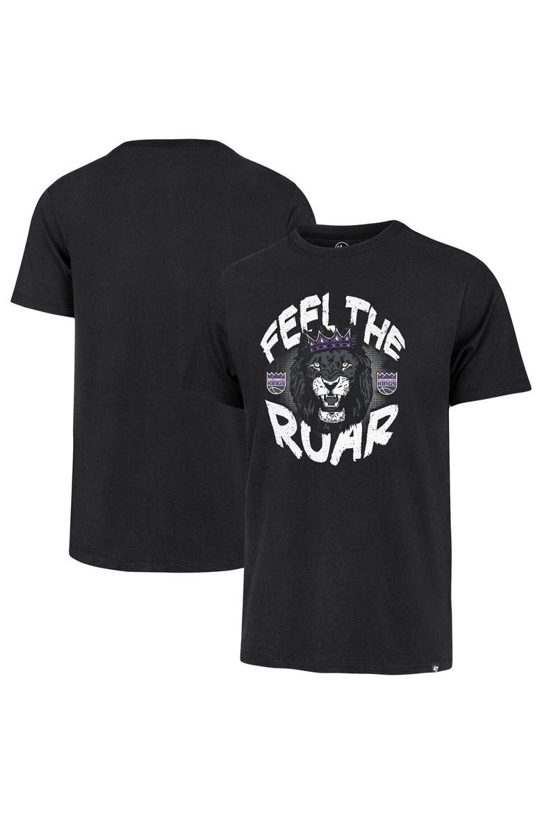 Men's '47  Black Sacramento Kings Hometown Regional Franklin T-Shirt, Main, color, Black