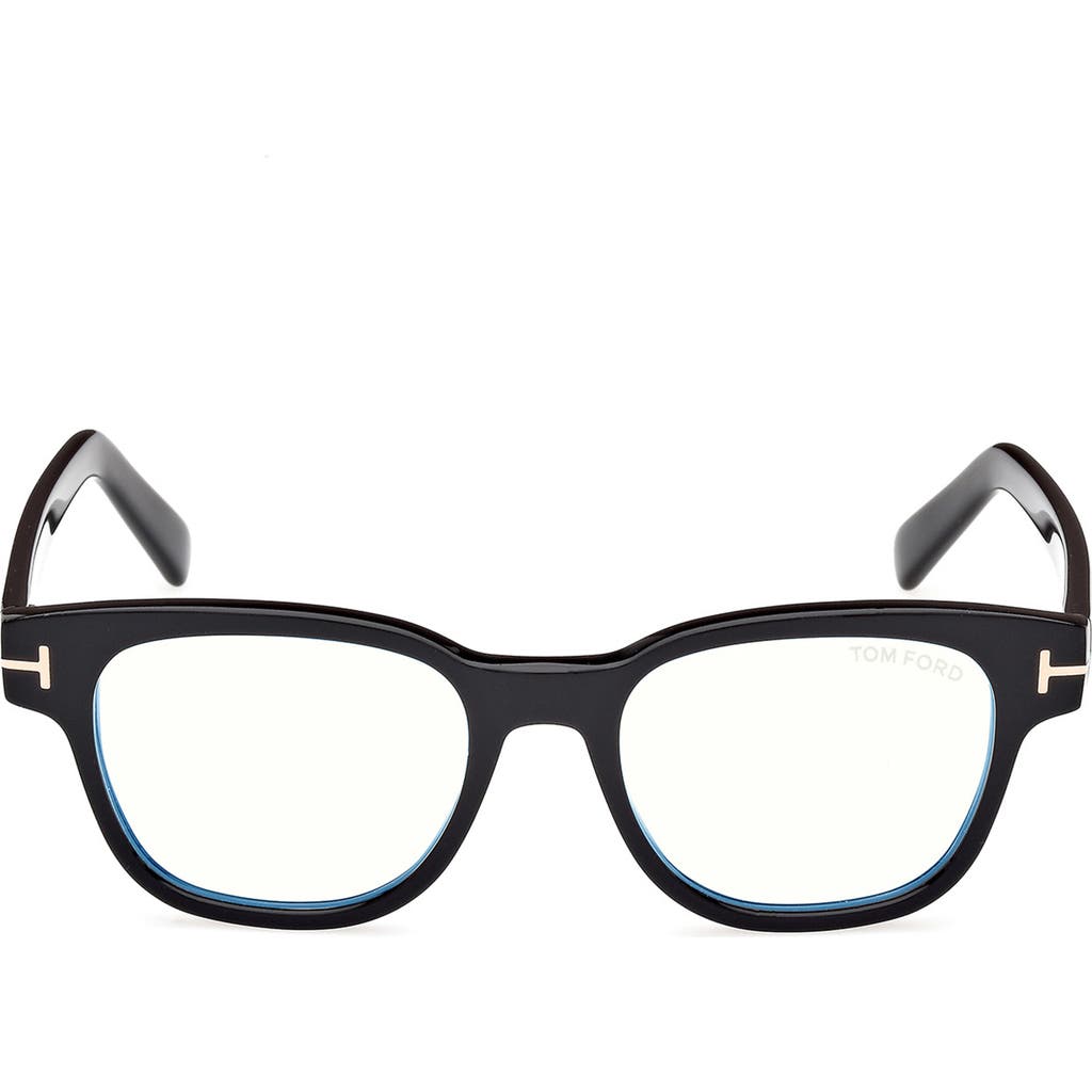 Tom Ford 50mm Square Blue Light Blocking Glasses