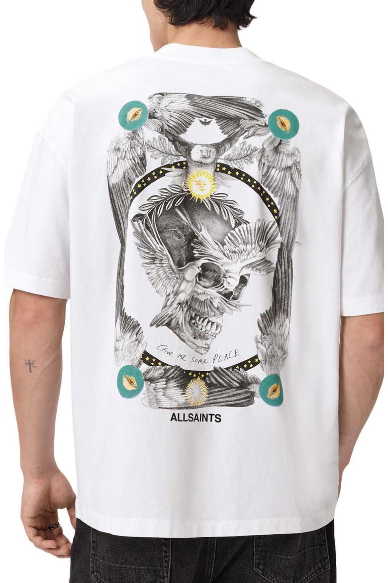 Mysteries Cotton Graphic T-Shirt, Alternate, color, OPTIC WHITE