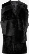 Mine Bilgi Dolce Shearling Midi Vest