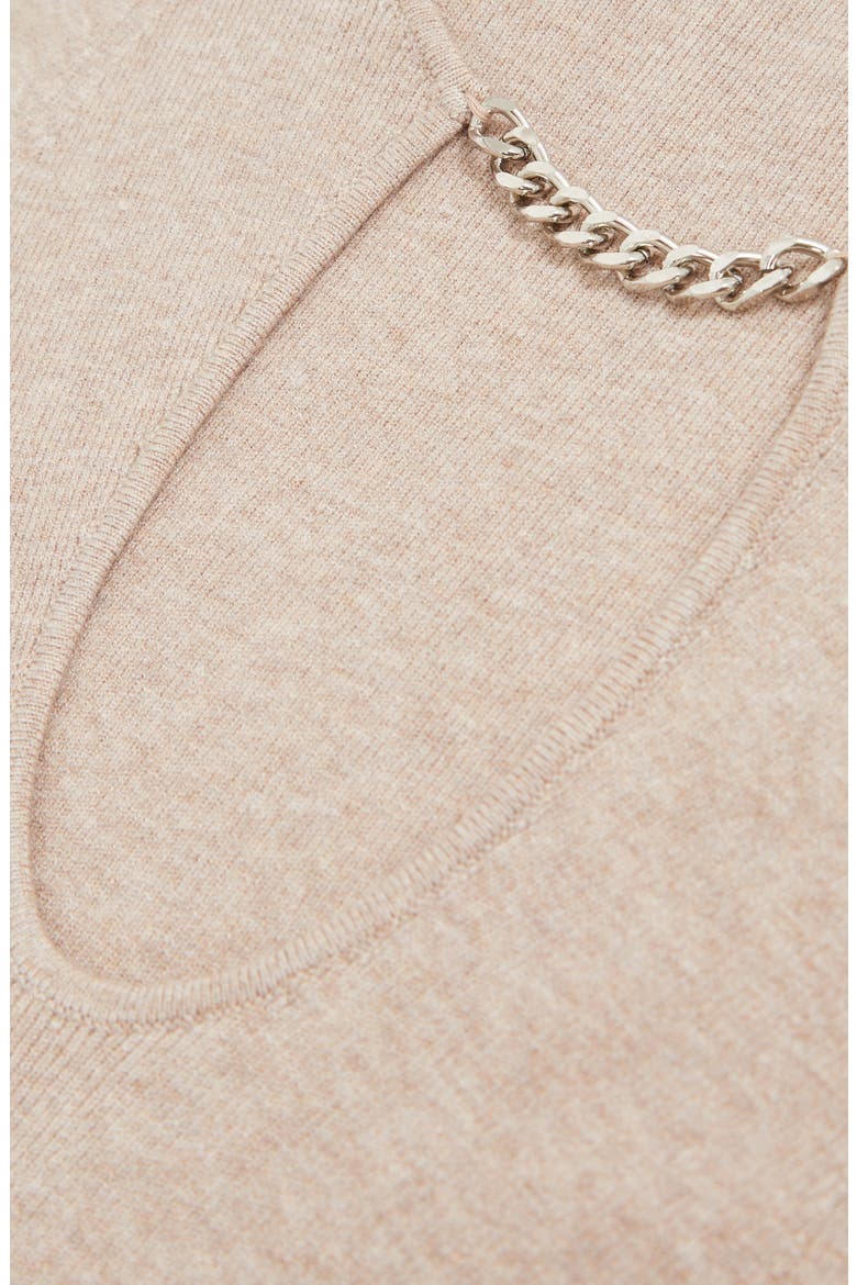 Nola Sleeveless Midi Sweater Dress, Alternate, color, NEUTRAL
