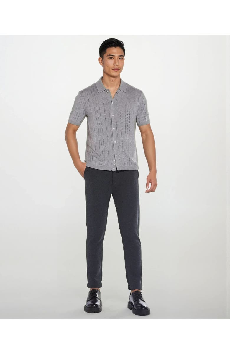 Ledger & Ford Coronado Knit Shirt, Main, color, Grey