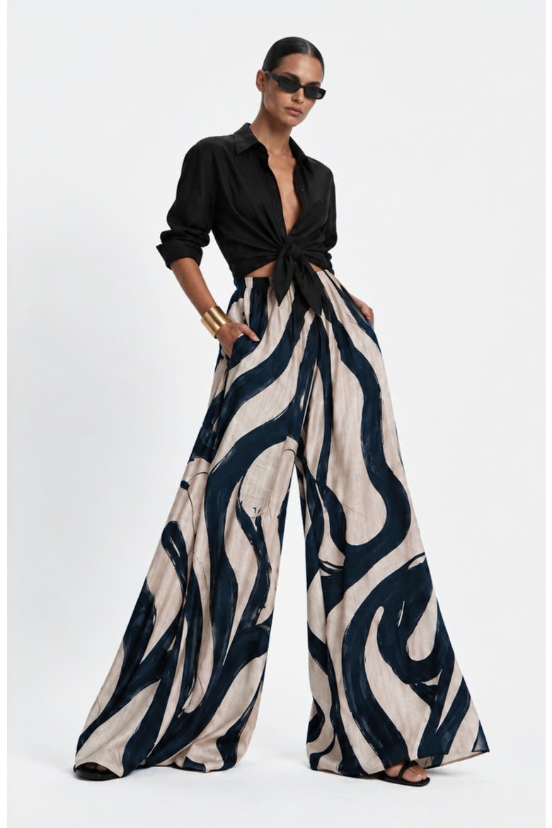 Jant Superwide Pants Zima, Main, color, Zima Noir