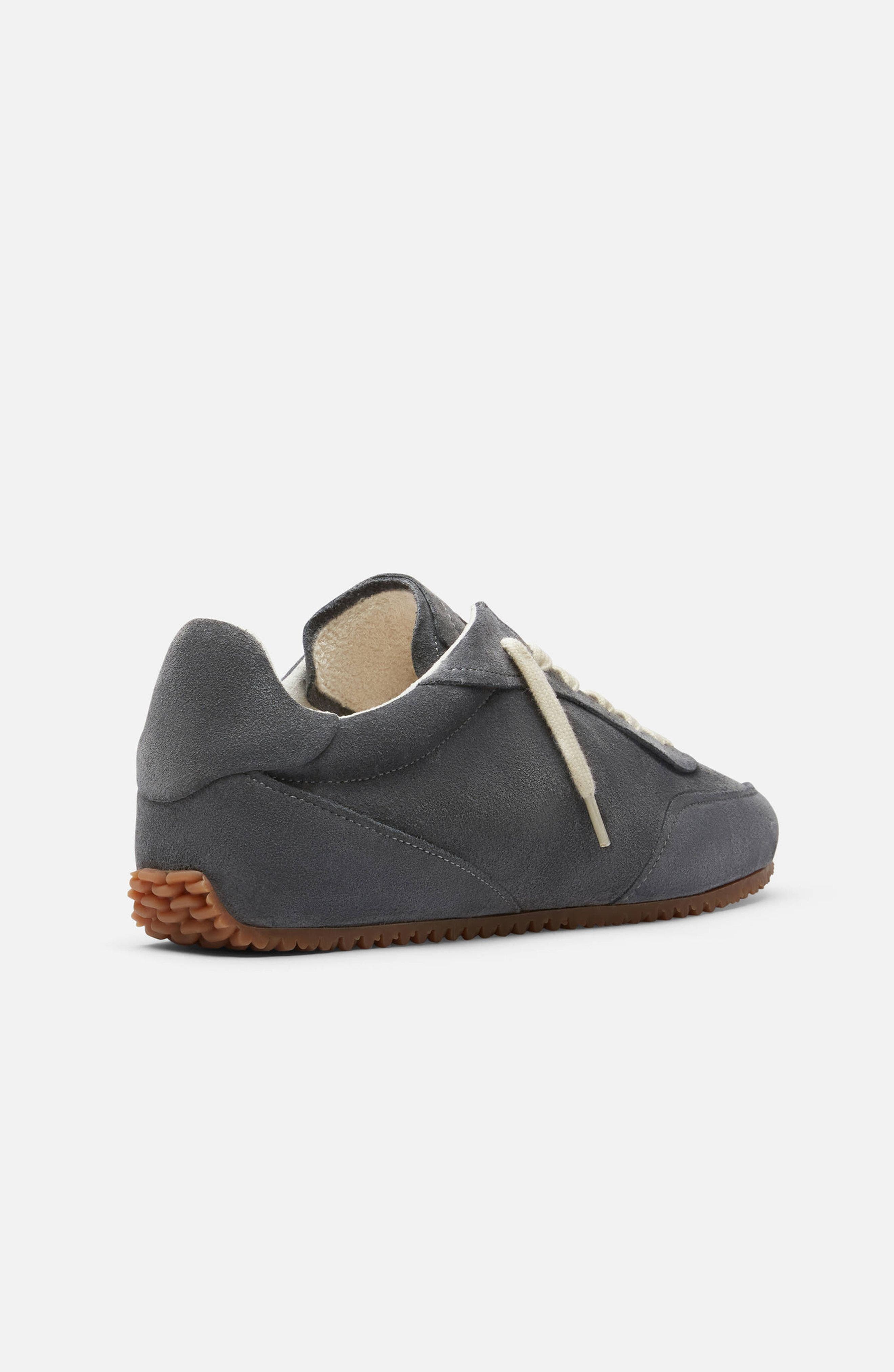 Daze Suede Runner - Men's, Alternate, color, Dark Grey/Dark Grey