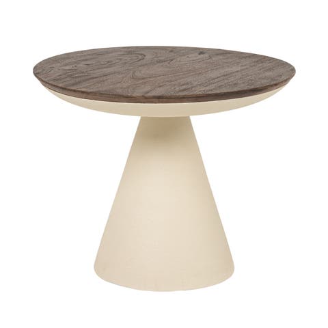 Pedestal Side Table