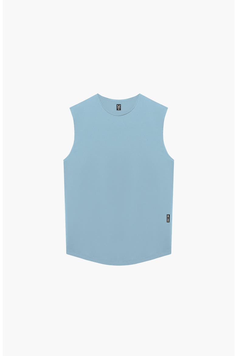 AeroSilver Cutoff Tank, Main, color, Light Sky