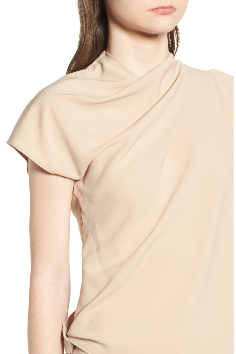 Origami Top, Alternate, color, CREAM