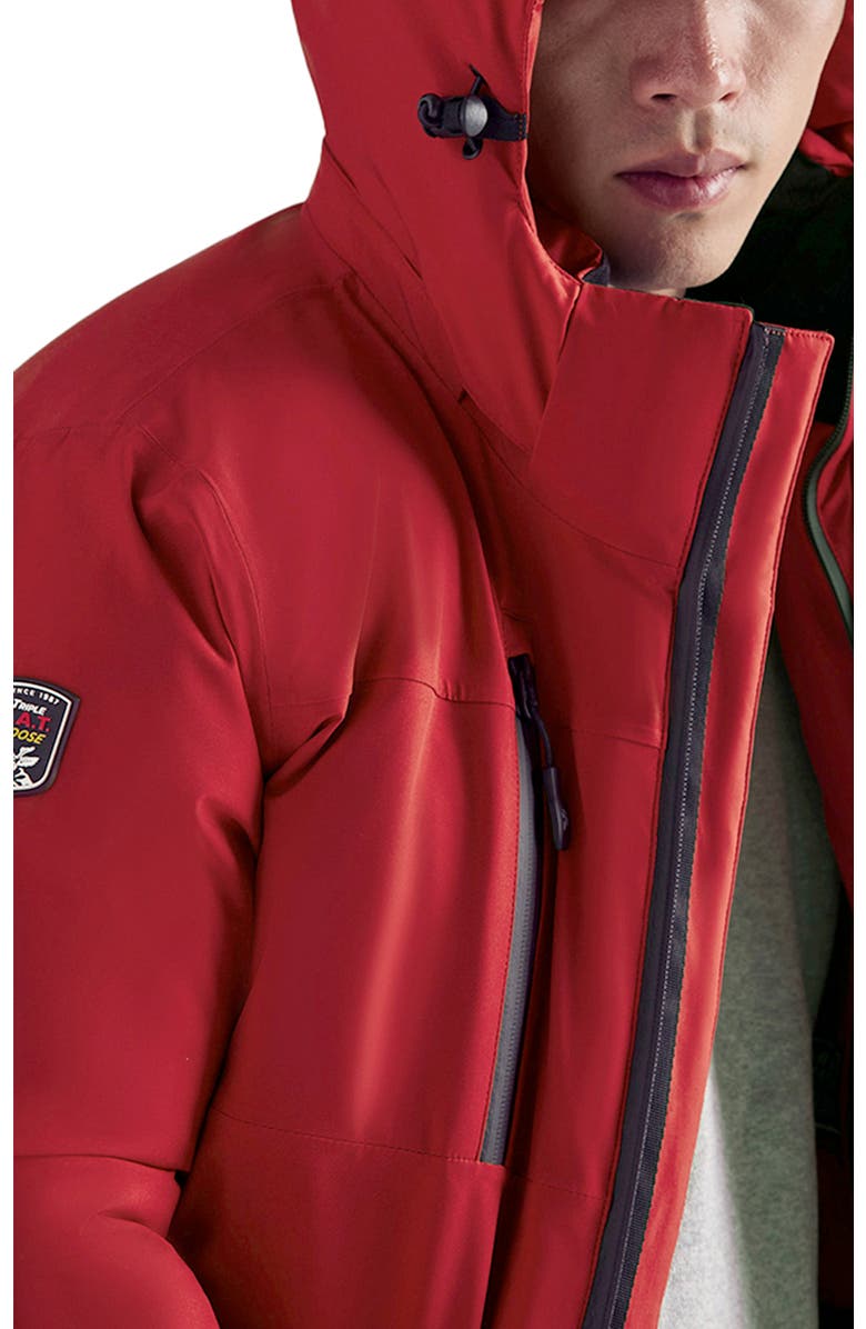 Triple F.A.T. Goose Staden Men's Down Parka, Alternate, color, Red