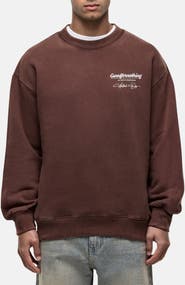 Good For Nothing Washed Rust Cult Sweathsirt