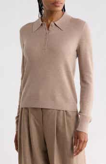 Jorden Thermal Cashmere Polo Sweater