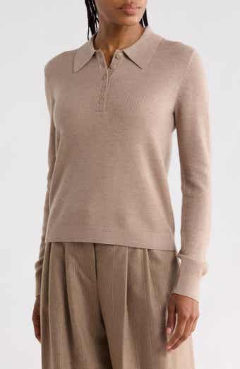 Jorden Thermal Cashmere Polo Sweater