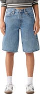 Levi's Middy Knee Length Denim Shorts