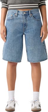 Levi's Middy Knee Length Denim Shorts