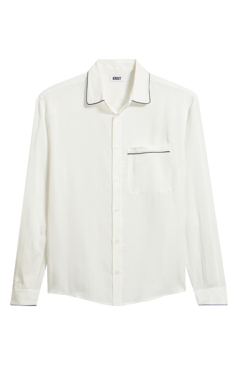 KROST Jordan Regular Fit Piping Button-Up Shirt, Main, color, 