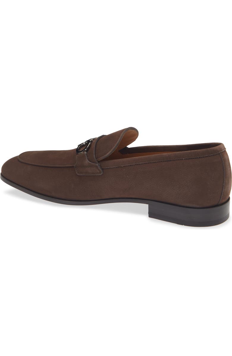 FERRAGAMO Balty Double Gancio Bit Loafer, Alternate, color, Bark Moro Biscotto