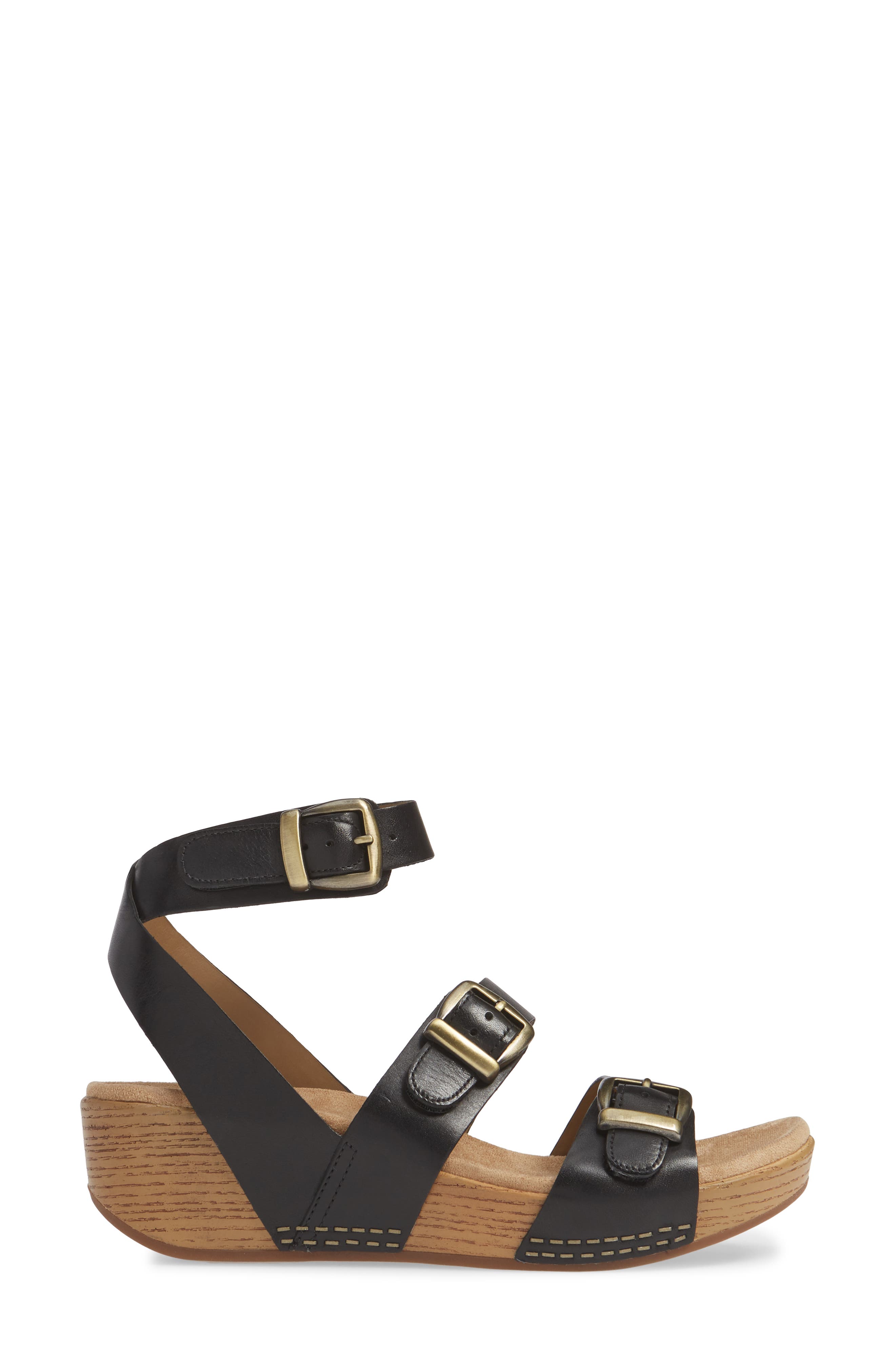 Dansko Lou Ankle Strap Sandal, Alternate, color, 