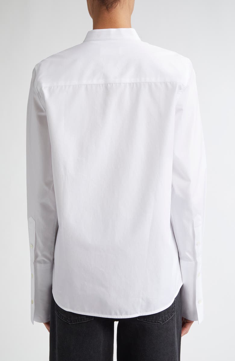 TEURN STUDIOS Tailcoat Organic Cotton Poplin Button-Up Shirt, Alternate, color, 