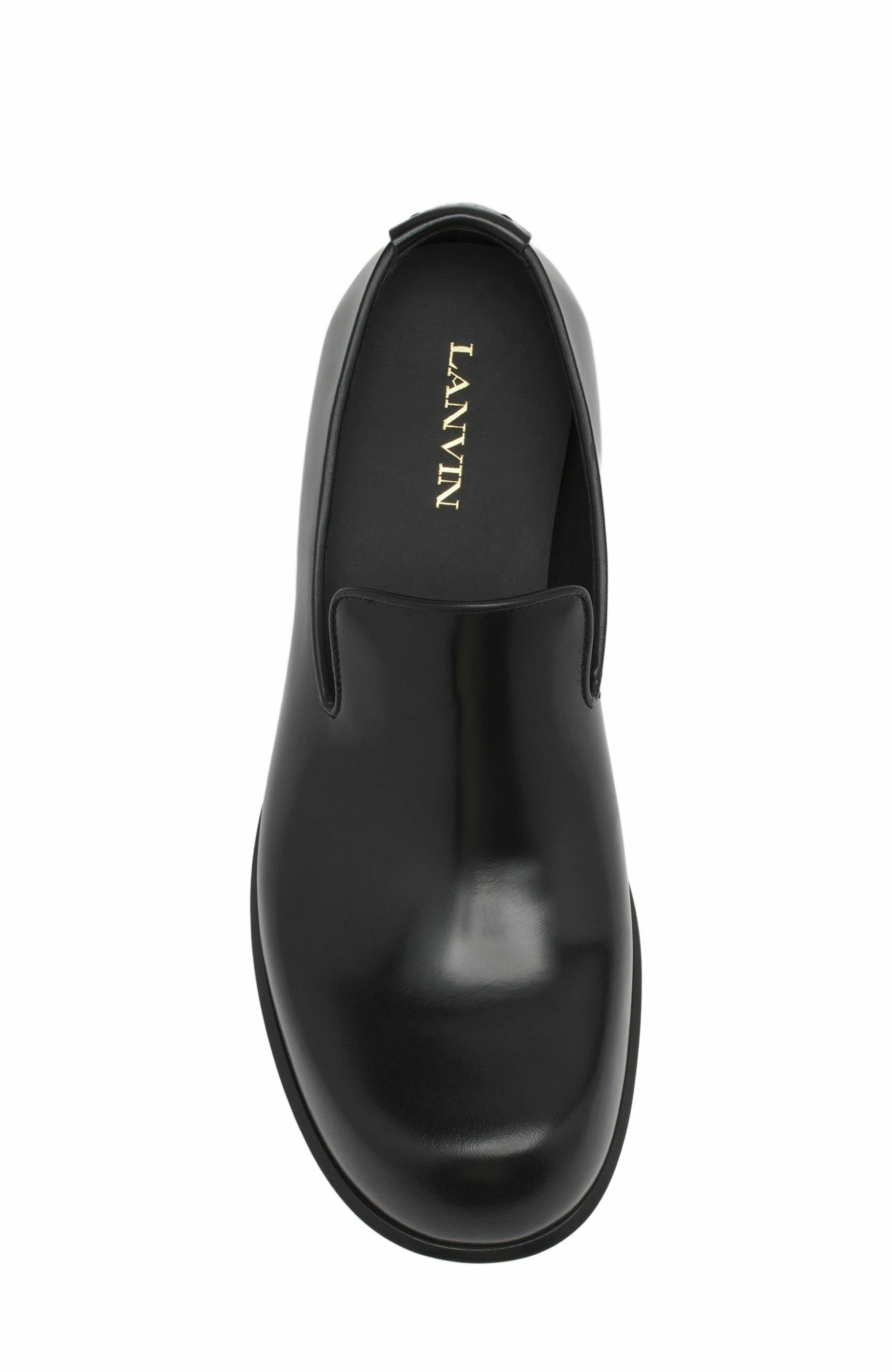 Lanvin ADONIS LEATHER LOAFERS, Alternate, color, 