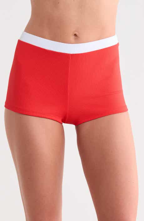 Farrah Ribbed Swim Shorts