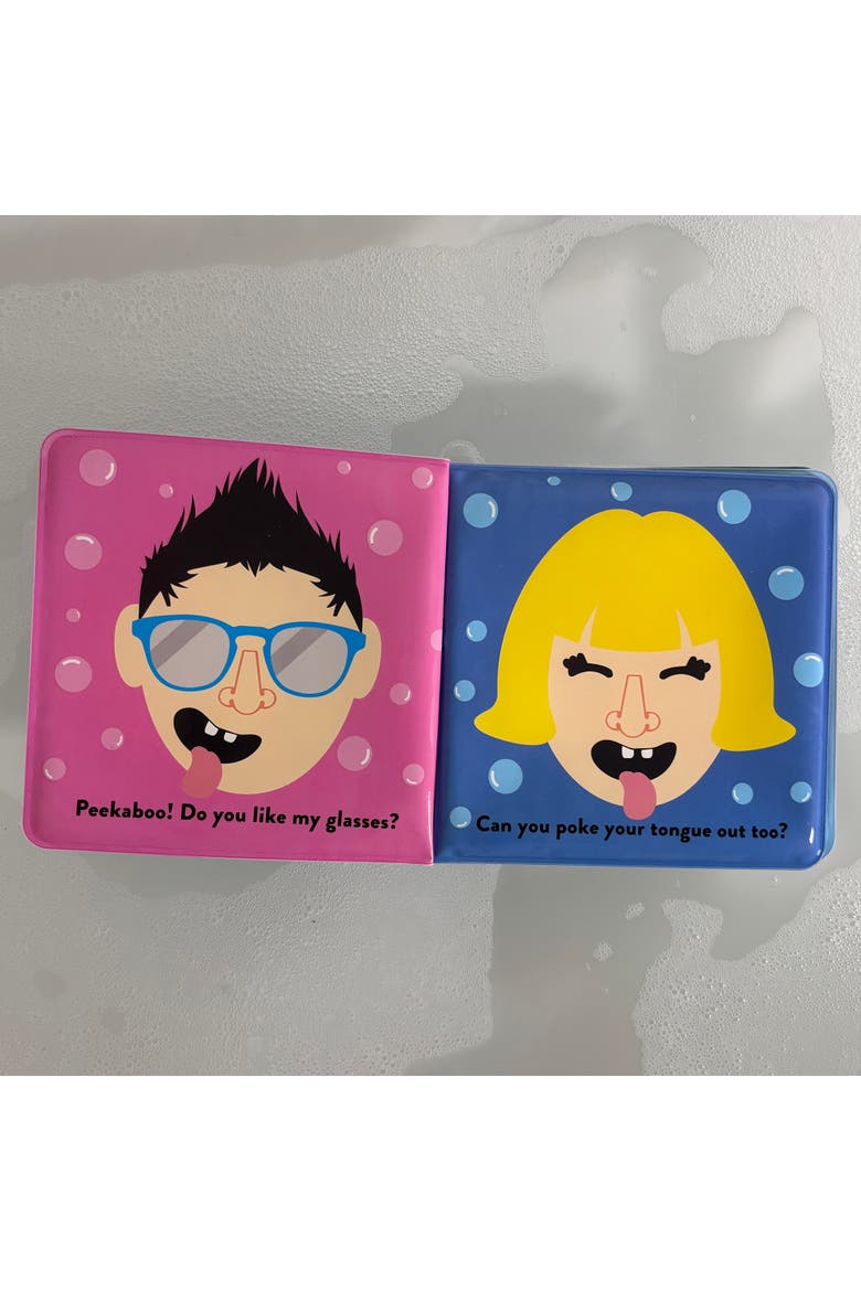 Bath Time, Book & Stickers, Funny Faces, Water Play Toy, Kids 3+, Alternate, color, Multicolored