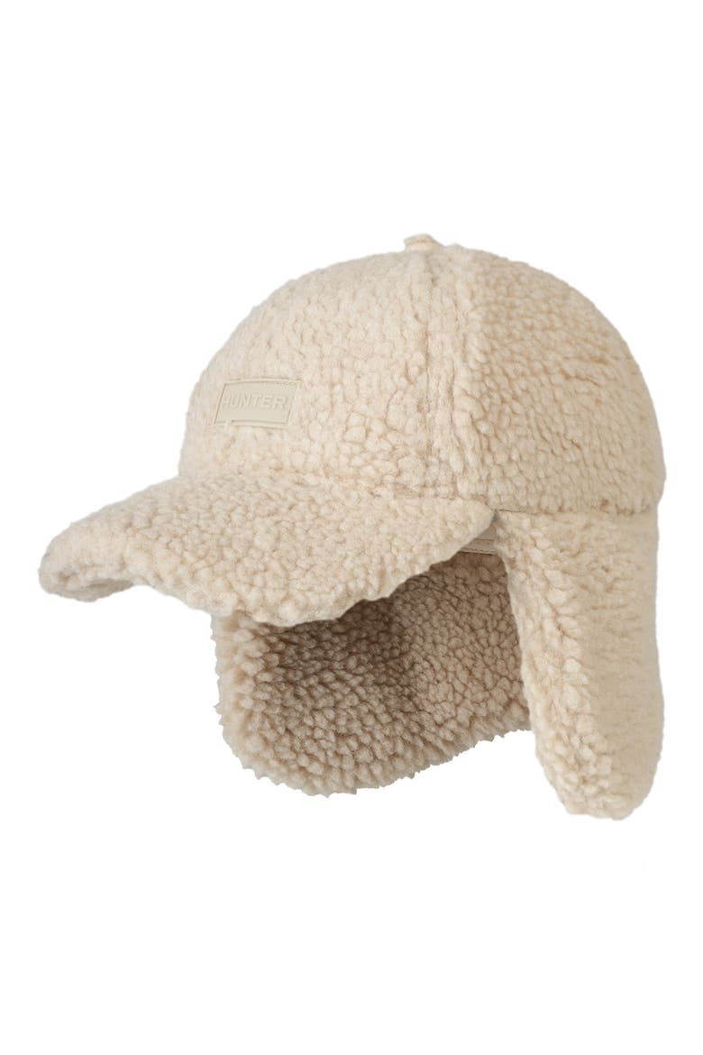 Wanderer Faux Fur Trapper Hat, Main, color, WHITE WILLOW