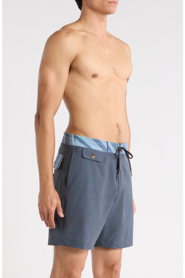 True North Garage Board Shorts, Alternate, color, TRUE NAVY