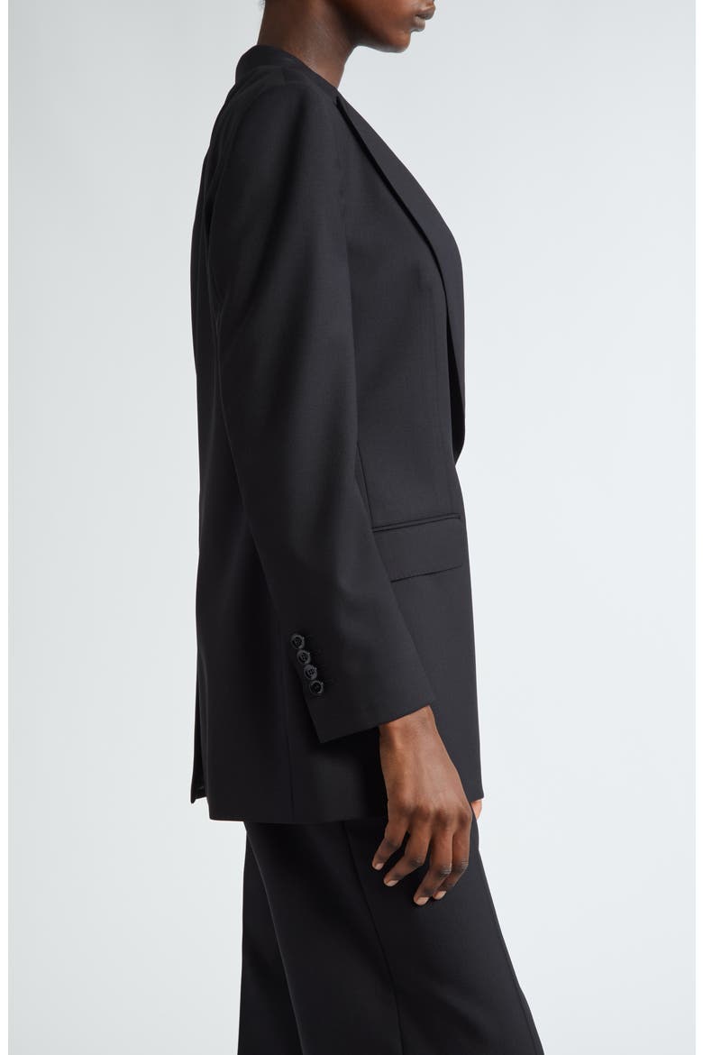 Wool Blazer, Alternate, color, NERO