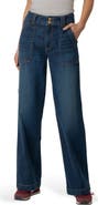 KUT from the Kloth Jodi High Waist Straight Leg Utility Jeans