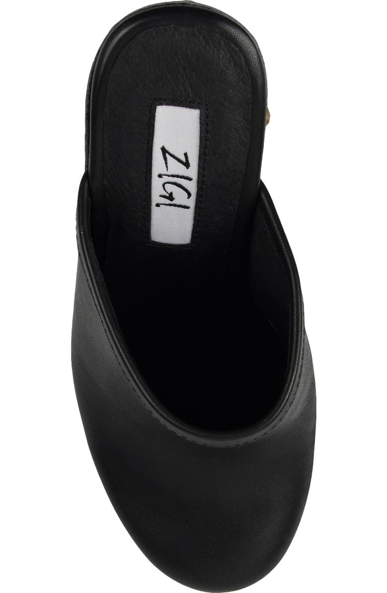 ZIGI Dealio Platform Clog, Alternate, color, Black