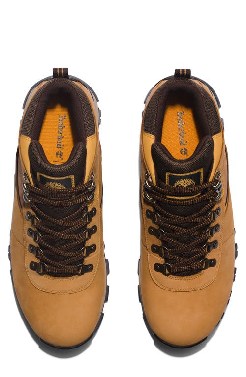 Timberland Keele Ridge Waterproof Leather Hiking Sneaker In Wheat