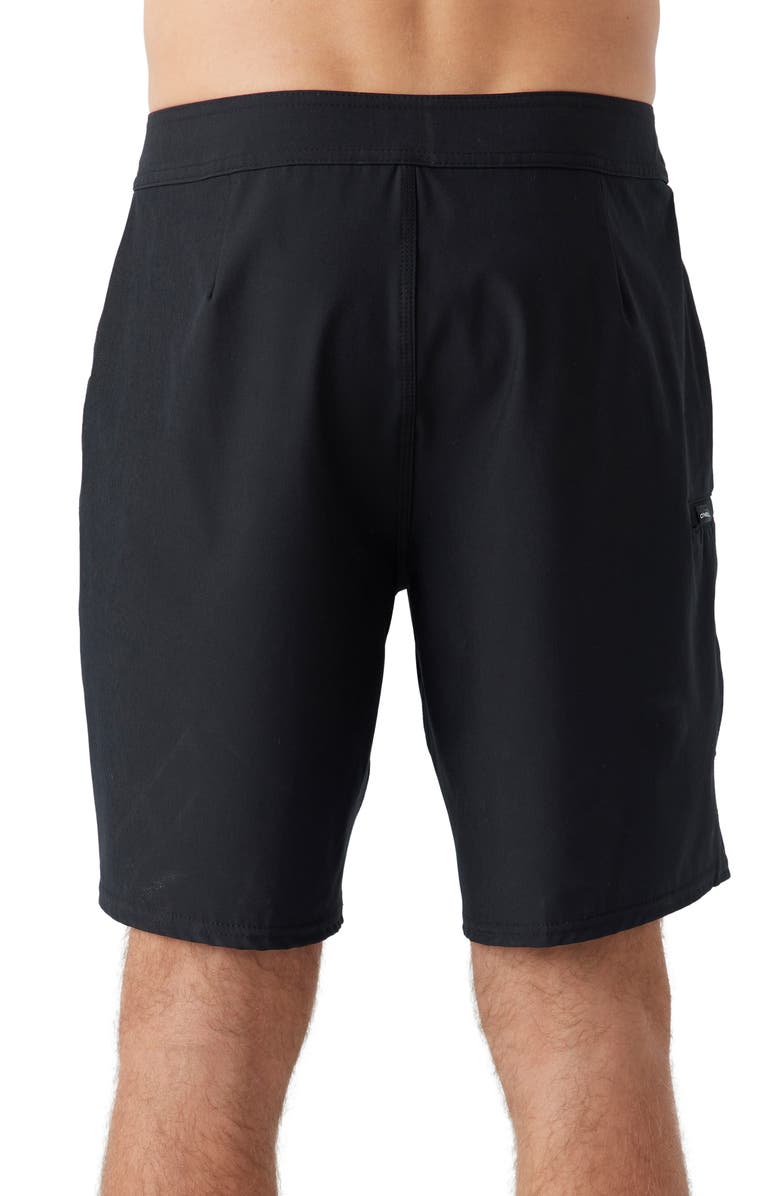 O'Neill Hyperfreak Heat Board Shorts, Alternate, color, Black