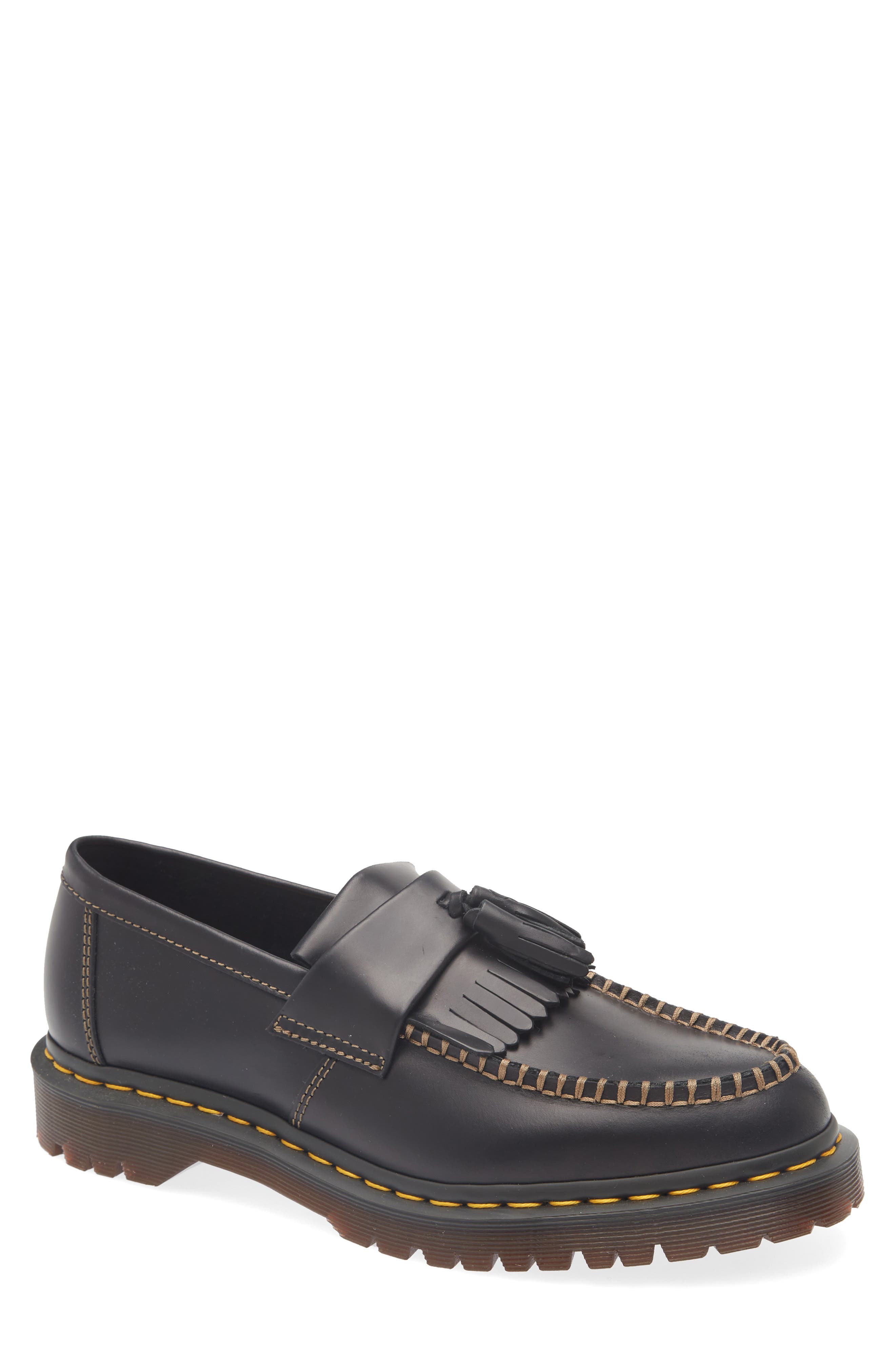 Dr. Martens Adrian Ben Tassel Loafer, Main, color, Black
