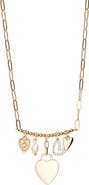 Cara Heart Charm Necklace