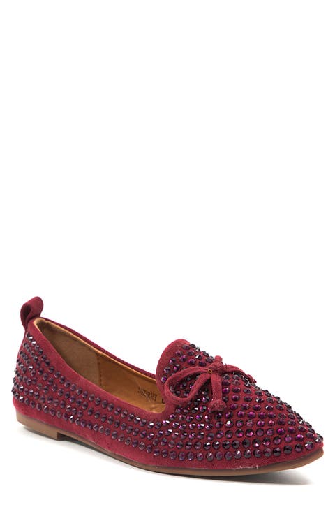 Sherry Embellished Bow Flat (Women)
